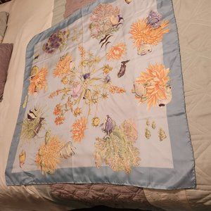 Tropical Fish Silk Scarf